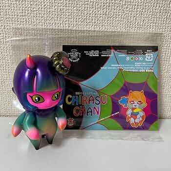 タイガートイ TIGER TOY ソフビ フィギュア 蜘蛛の子ちらすちゃん　3体 タイガートイ TIGER TOY ソフビ フィギュア 蜘蛛の子ちらす
